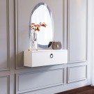 Pure White 80 CM Beyaz Dresuar, MDF