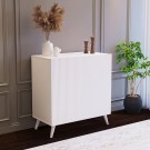 White Line 80 CM Beyaz Konsol, MDF