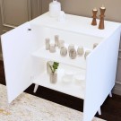 White Line 80 CM Beyaz Konsol, MDF