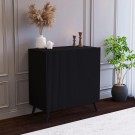 Black Line 80 CM Siyah Konsol, MDF