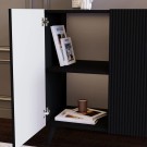 Black Line 80 CM Siyah Konsol, MDF