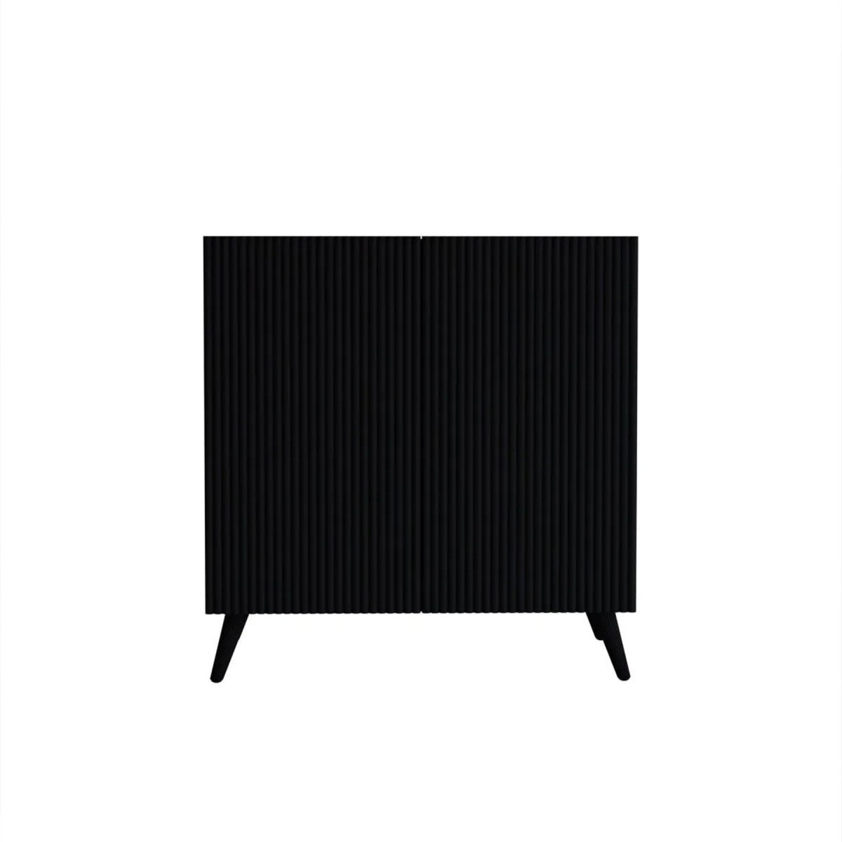 Black Line 80 CM Siyah Konsol, MDF