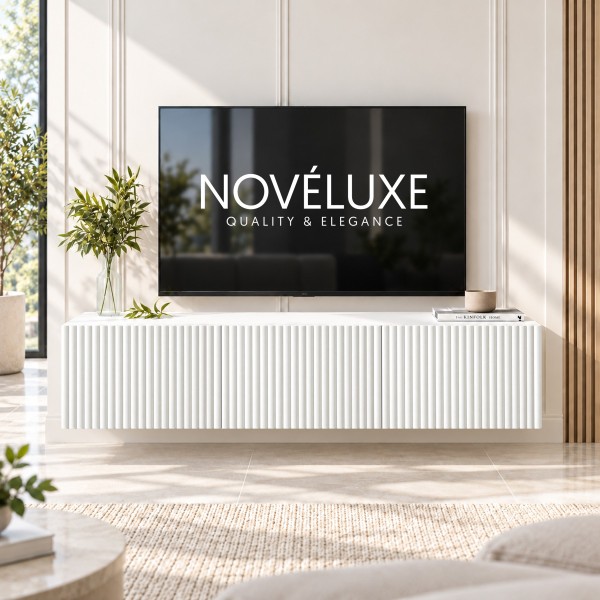 White Line Beyaz TV Ünitesi 120 CM, MDF