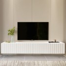 White Line Beyaz TV Ünitesi 160 CM, MDF