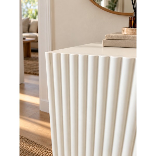 White Line Beyaz TV Ünitesi 160 CM, MDF