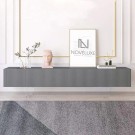 Anthracite Line 200 CM Antrasit TV Ünitesi, MDF