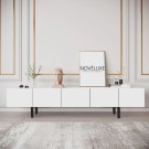 Pure White Beyaz TV Ünitesi 200 CM, MDF