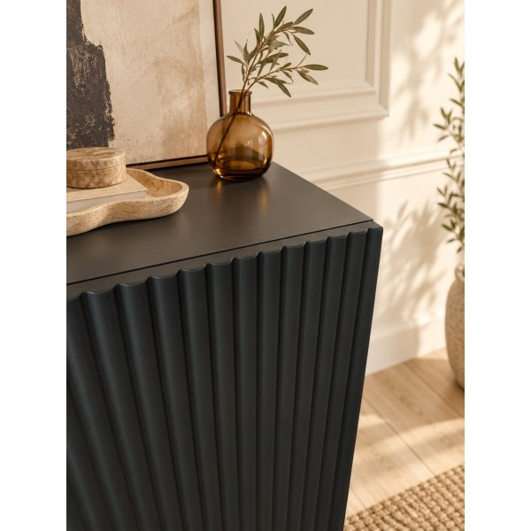 Black Line 120 CM Siyah Konsol, MDF
